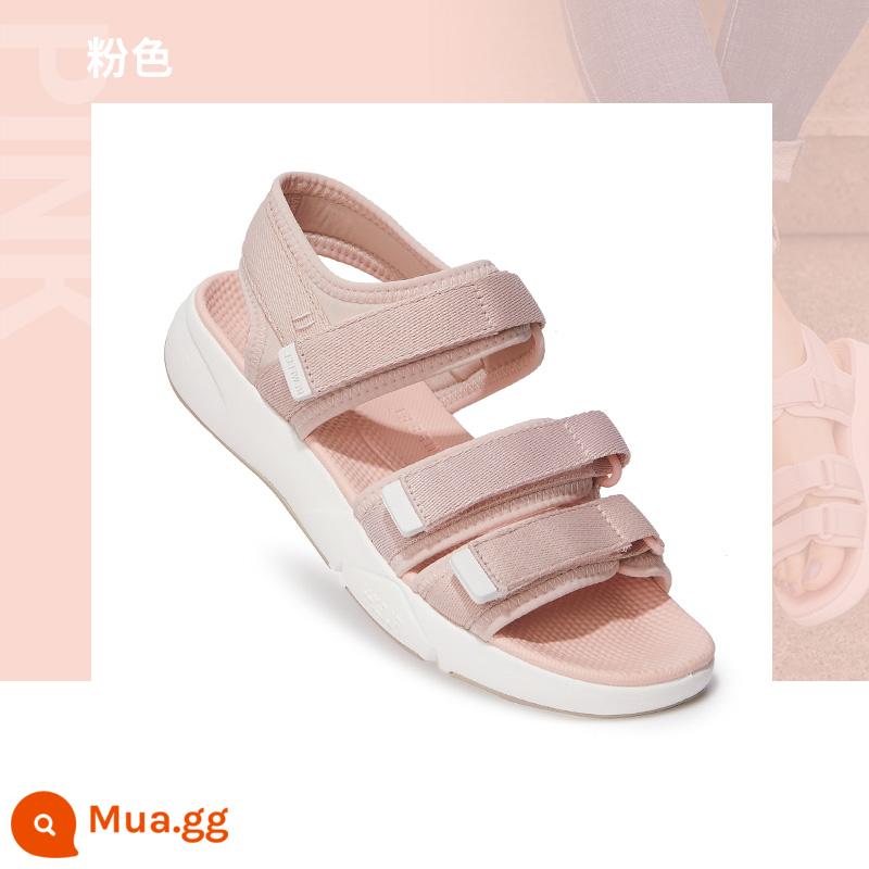 Giày Sandal Decathlon Thể Thao Nữ Giày Đi Biển Mùa Hè 2022 Mới Đáy Dày Cổ Đế Mềm Chống Trơn Trượt Giày Nữ WSKS - quả anh đào