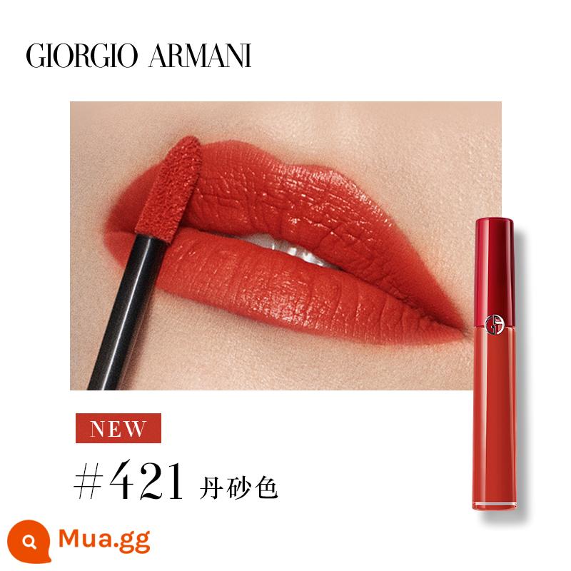 Amani Đỏ Ống Velvet Matte Lip Men Dưỡng Ẩm Dưỡng Trắng Da Thương Hiệu Lớn Son Môi Chính Hãng Màu Cà Chua Thối 405 - #421 Màu chu sa