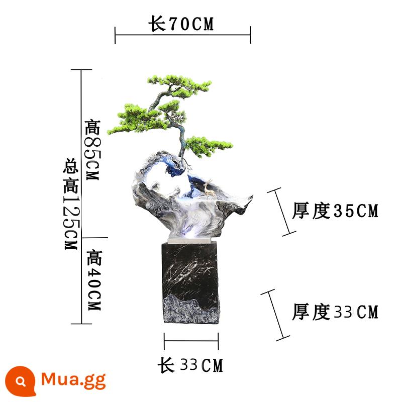 Landns Pine Pine Pine mới của Trung Quốc, nước chảy lớn đơn giản, phòng khách sang trọng hiện đại - Thông Gió P18 (cỡ nhỏ)