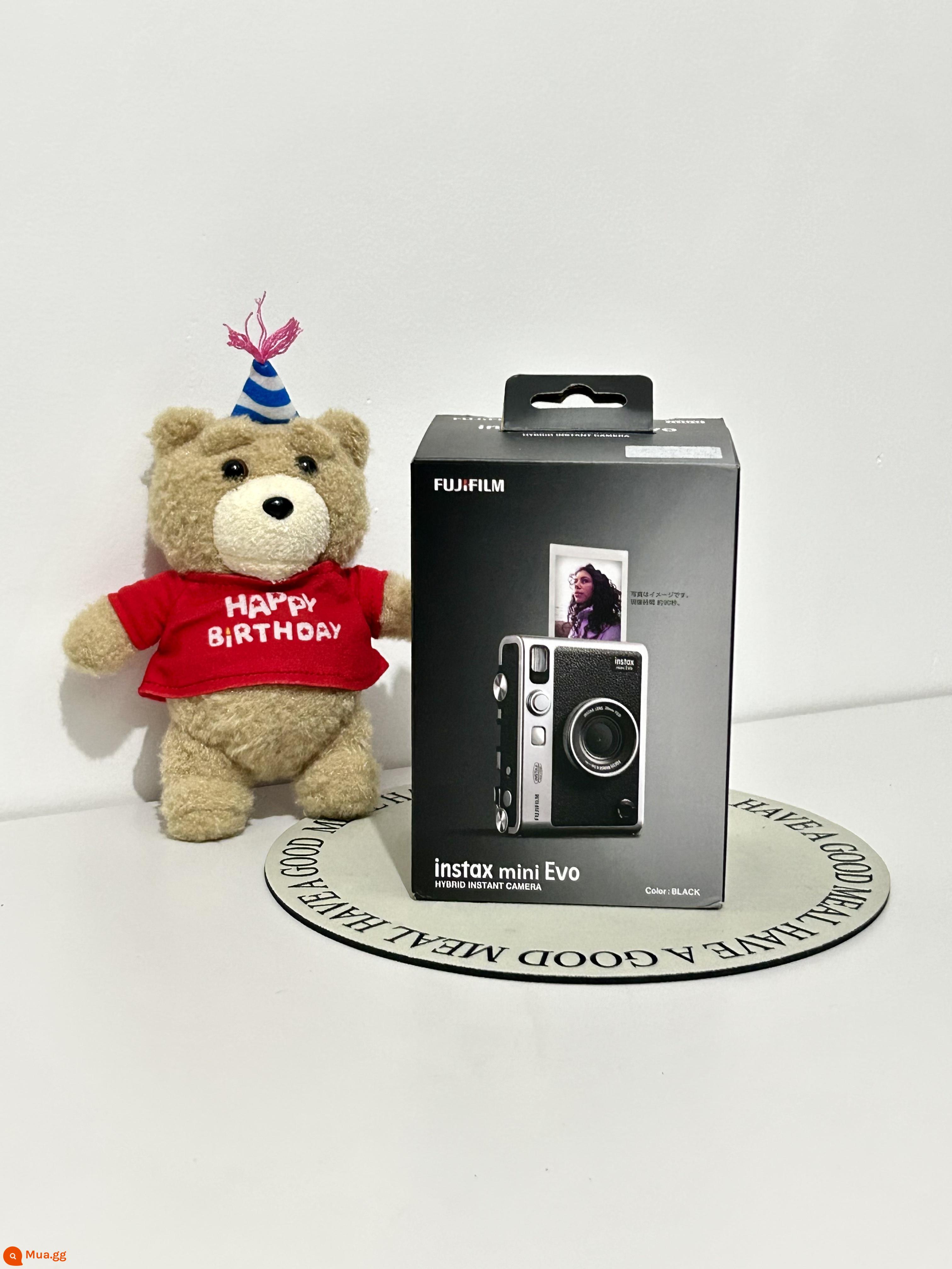 Máy ảnh Fujifilm Fuji Instax Instant Mini90 chụp ảnh một lần phiên bản hàng đầu ở nước ngoài cao cấp miễn phí vận chuyển - Evo đen (SF Express)