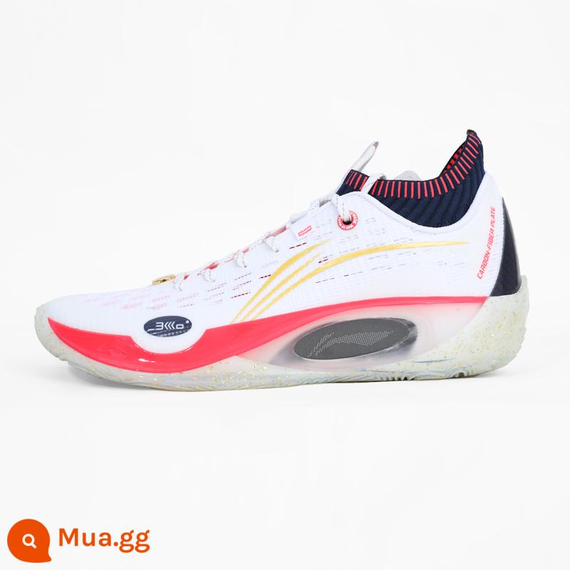 Giày bóng rổ Li Ning Wade Way 8082 thế hệ Ultra một mảnh đệm thoáng khí giày bóng rổ thực chiến ABPS063 - Kết hợp màu trắng ABAS113-6 Hongyuan tiêu chuẩn