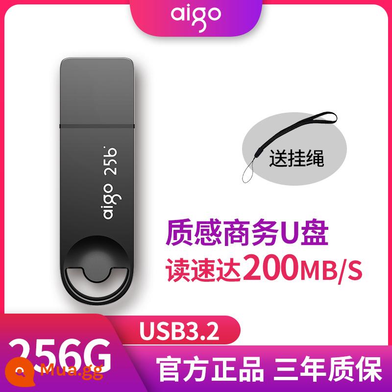 Yêu Nước Ổ Đĩa U 64G Tốc Độ Cao 3.0USB Bút Tùy Chỉnh 128G Dung Lượng Lớn Máy Tính Chuyên Chính Thức hàng Đầu Store Xác Thực - U336-256G Tốc độ cao 3.2