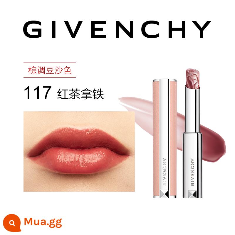 [Quà Năm Mới] Son Dưỡng Môi GIVENCHYGIVENCHY Haute Couture Champs Sweet Lip Balm Alps 117 - [Trà đen Latte NÓNG]N117