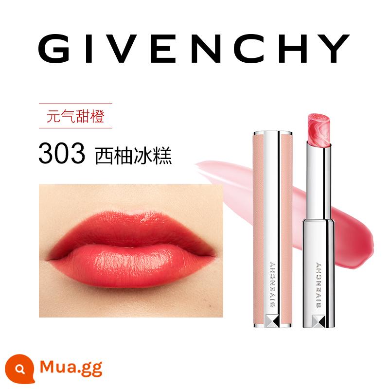 [Quà Năm Mới] Son Dưỡng Môi GIVENCHYGIVENCHY Haute Couture Champs Sweet Lip Balm Alps 117 - [Sức Sống Cam Ngọt]N303