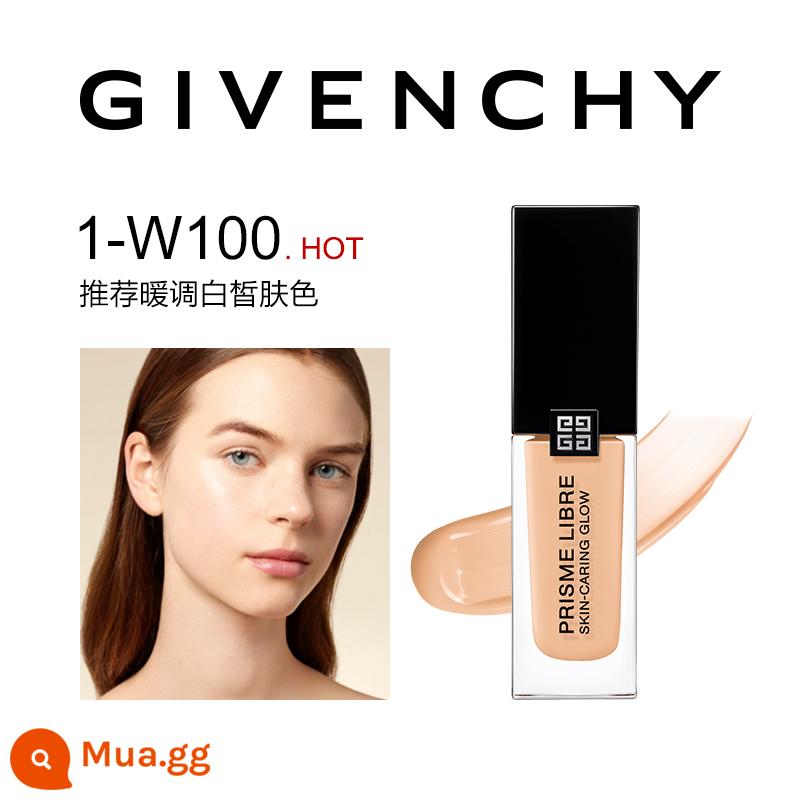 [Quà tặng năm mới trực tiếp] Kem nền dạng lỏng GIVENCHYGIVENCHY Soft Light Liquid dành cho da khô Vị cứu tinh dưỡng ẩm và nhẹ nhàng - 1-W100 khuyên dùng cho làn da trắng sáng tông ấm