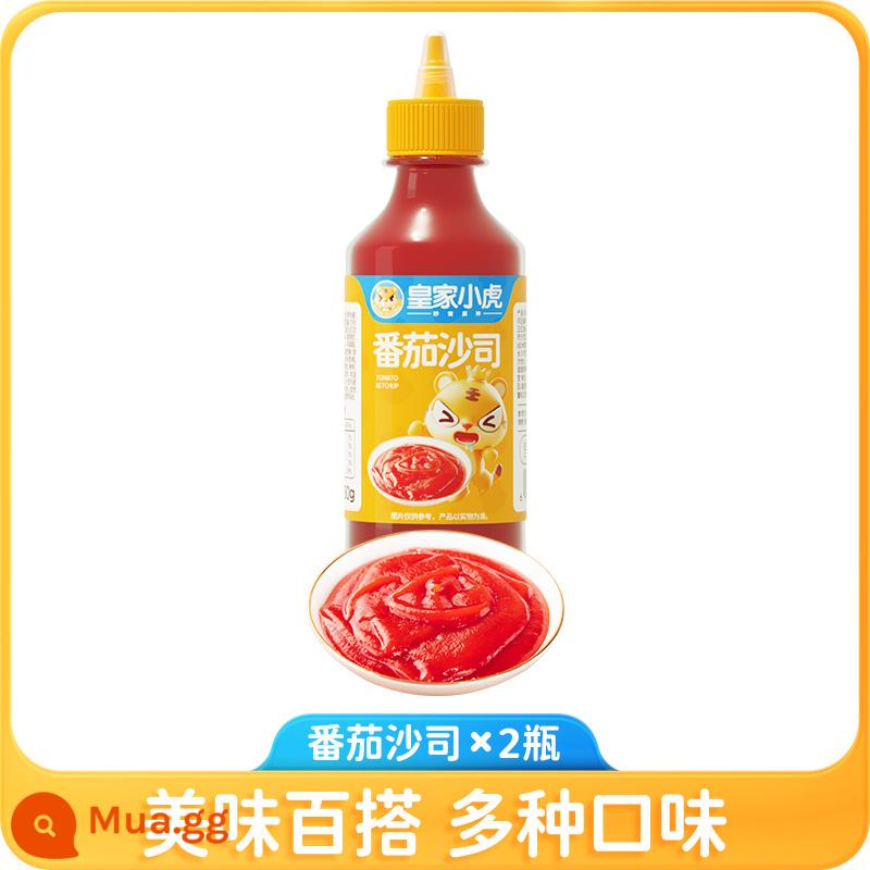 Royal Tiger Ketchup Sốt Salad Kết Hợp Sốt Cà Chua Hành Đóng Chai Nước Sốt Bánh Nước Sốt Cà Chua Thương Mại Tương Ớt Ngọt - Sốt cà chua 280g*2 (hai chai tiết kiệm chi phí hơn)