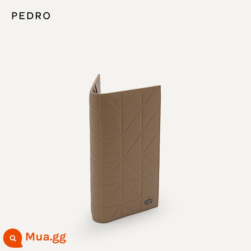 Ví da bò PEDRO Icon ví nam phiên bản dài nhiều thẻ phiên bản mở mùa đông 22 mới PM4-16500070 - Màu nâu sẫm PM4-16500070-2