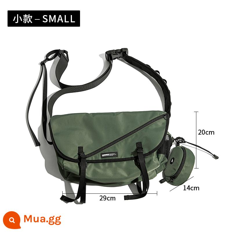 MADEBAG Túi Nữ Công Suất Lớn Túi Máy Tính Thông Thường Túi Đeo Vai Nhật Bản Dụng Cụ Nam Chức Năng Ba Lô - Mẫu nhỏ "Quân Xanh" đang chăm chỉ restock...