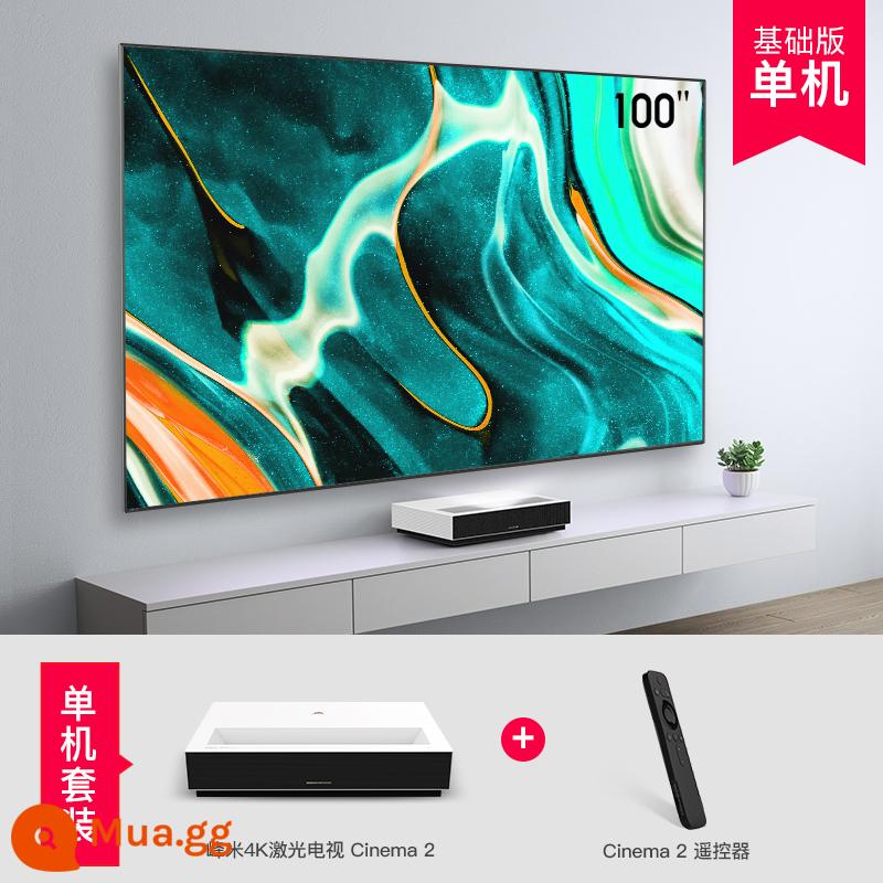 [Bùng nổ TV laser] Fengmi 4K laser TV Cinema 2 máy chiếu laser HD 100 inch gia đình máy chiếu tiêu cự siêu ngắn phòng khách phòng ngủ rạp hát gia đình thông minh - Rạp chiếu phim 2 đang gây sốt tại các cửa hàng (phiên bản độc lập)