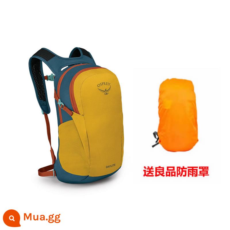 Spot Kitty Hawk OSPREY DAYLITE ánh sáng ban ngày 13L ba lô ngoài trời hàng ngày trong thành phố có thể được đăng ký - Màu vàng mật ong mới