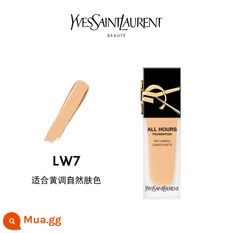 [Danh sách mới] Kem nền YSL Yves Saint Laurent Forever Liquid Foundation Trang điểm mặt mờ siêu mỏng Che khuyết điểm ngoan ngoãn Da dầu Love - LW7 | Tông màu da vàng tự nhiên