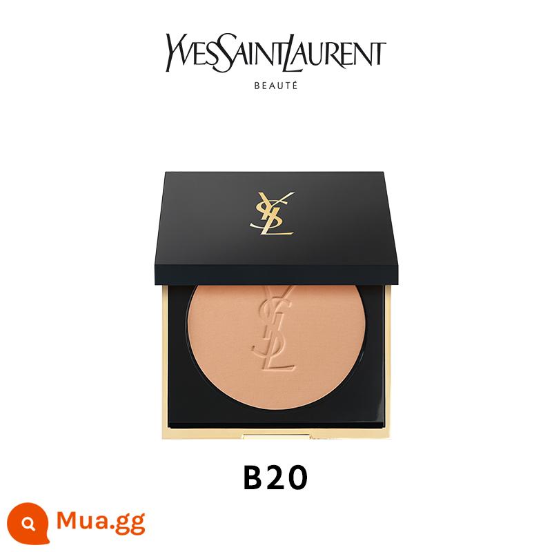 [Quà tặng năm mới] Phấn phủ trang điểm vĩnh viễn YSL Saint Laurent dạng bánh, phấn trang điểm kiểm soát dầu lâu trôi, tinh tế và lì - B20