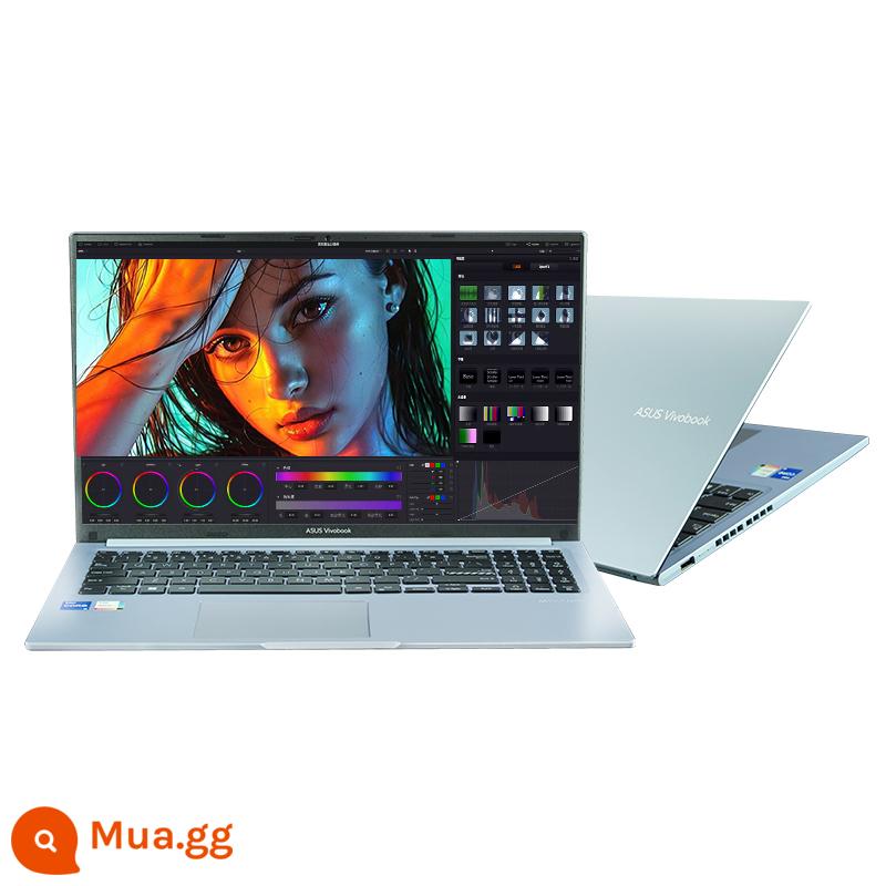 ASUS hàng mới flagship ASUS thế hệ 12 Vivobook Core i5-1240P học sinh học văn phòng PS vẽ PR clip lập trình kế toán Máy xách tay xách tay 15.6 inch Fearless 15 - AMD R5-4600H/Đồ họa HD/Màn hình IPS/15,6 inch/Xanh băng nhạt