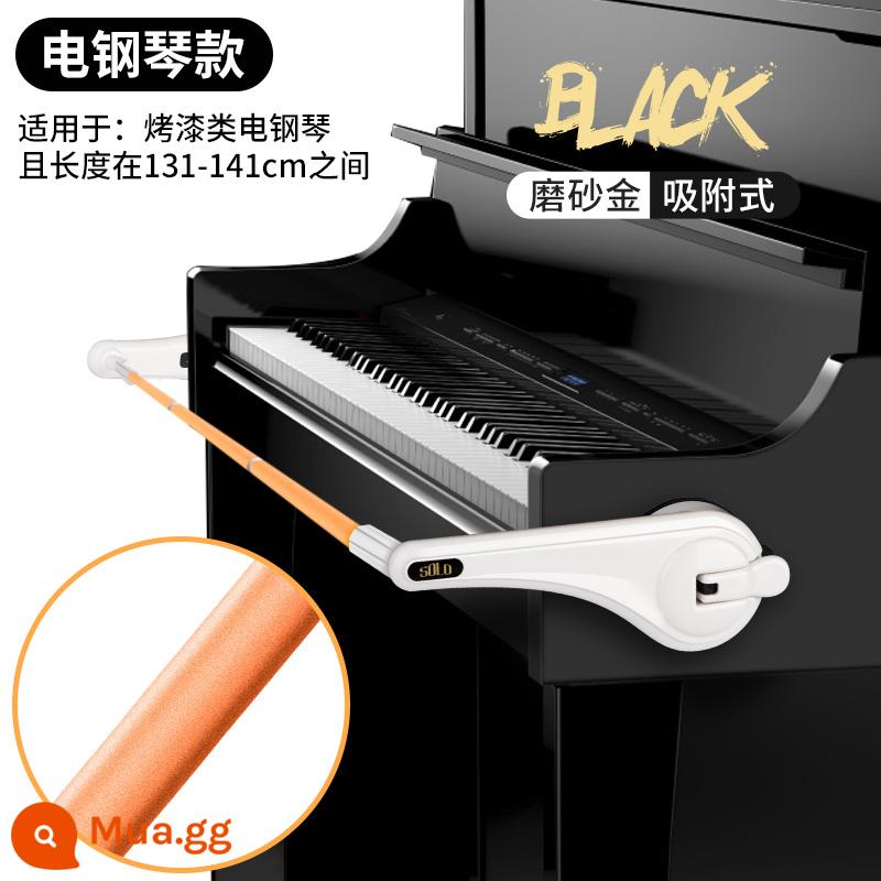 Chơi đàn piano Bộ sửa ngón tay hình bàn tay chống gãy Bộ chỉnh ngón tay hình cổ tay cho trẻ em thực hành piano Hỗ trợ giá đỡ hiện vật - Loại hấp phụ [bàn phím điện tử] vàng mờ