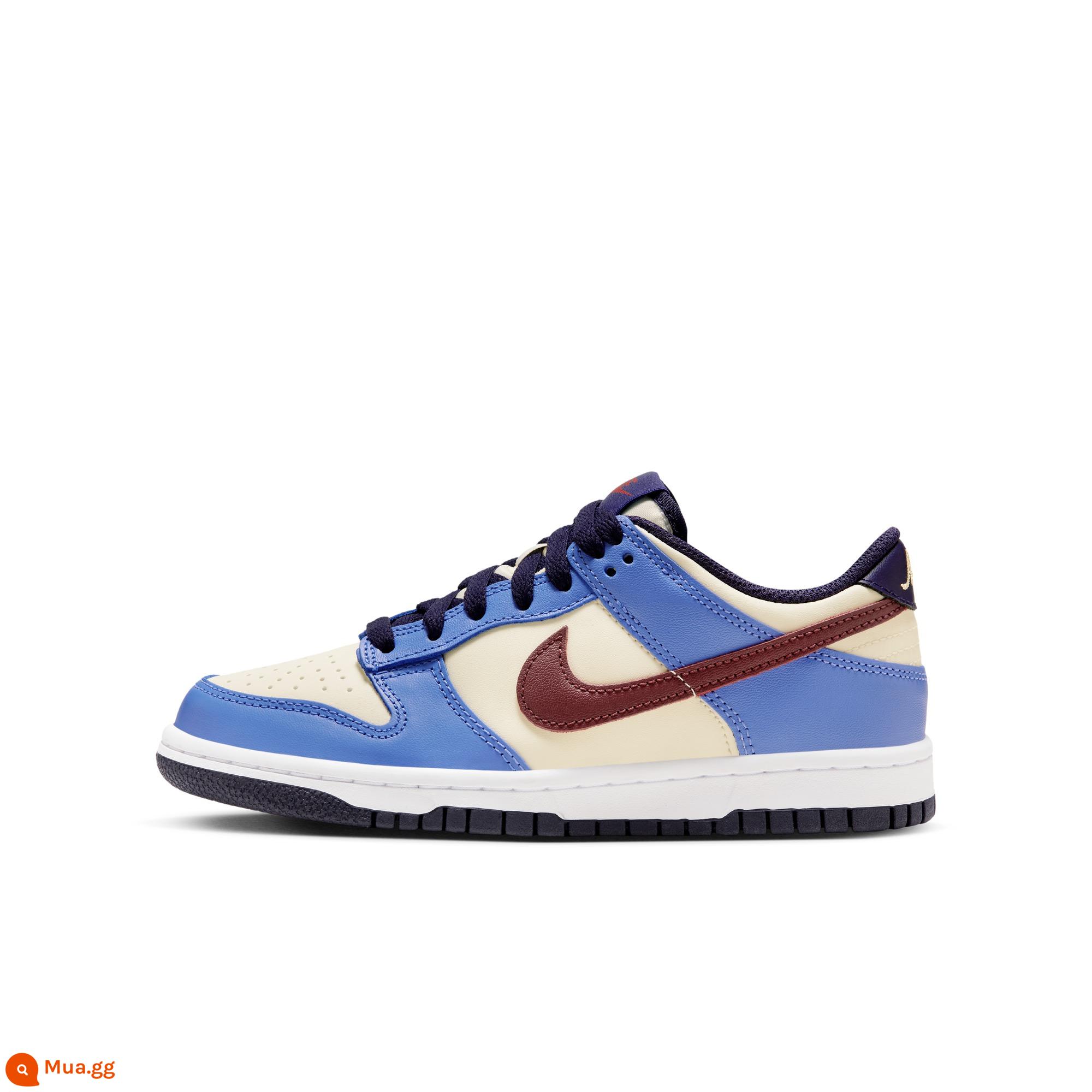 Nike Nike chính thức bé trai DUNK LOW giày thể thao trẻ em cỡ lớn mùa đông mới đế cao su giáng sinh cổ thấp FV8119 - 161 Cánh Buồm Trắng/Đỏ Đội/Trắng/Tím Mực/Xanh Cực/Cam Dưa Nhạt