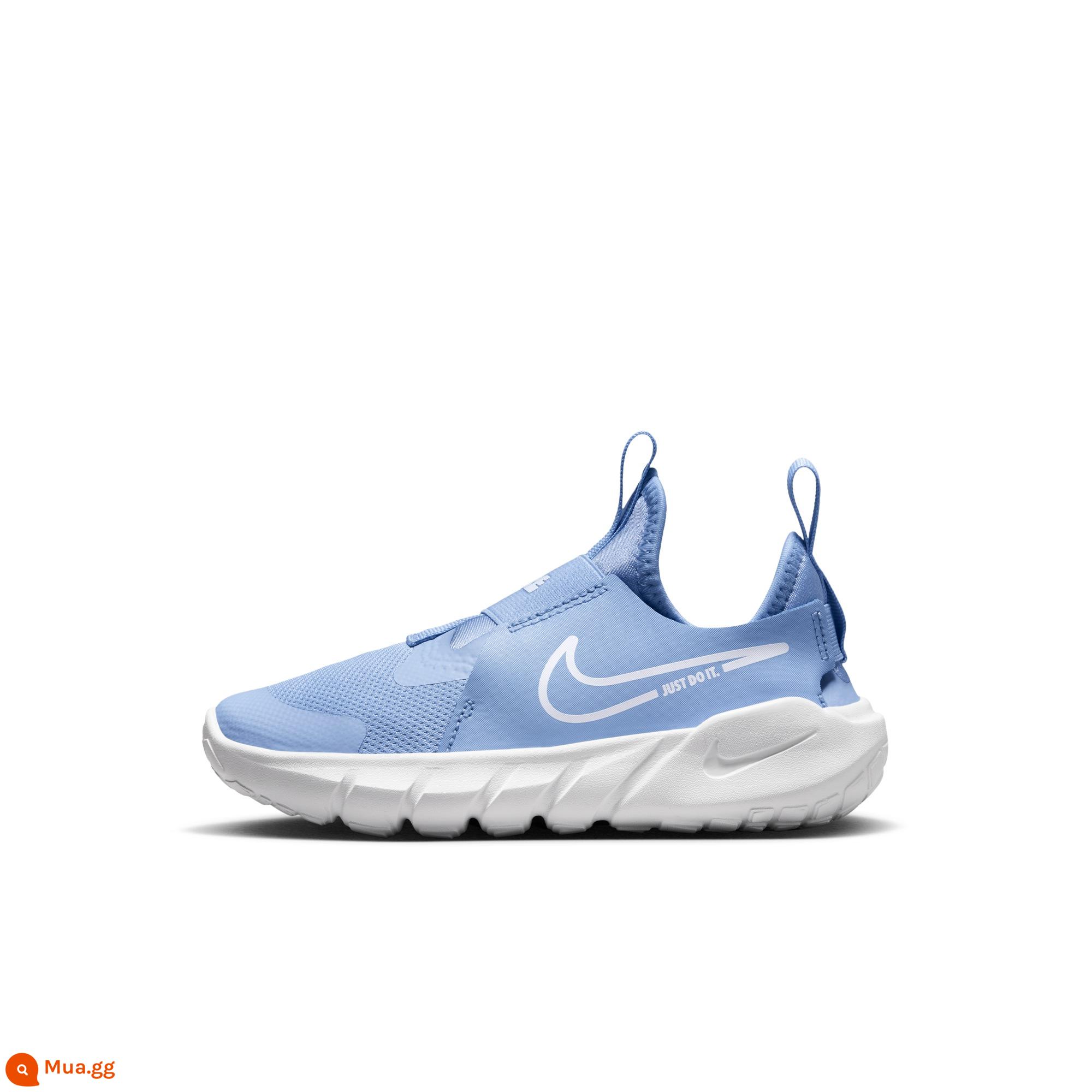 Nike FLEX RUNNER 2 dành cho trẻ em chính thức của Nike giày thể thao dành cho trẻ nhỏ mùa hè nhẹ thoáng khí DJ6040 - Thuốc lắc 400 Xanh coban/Trắng