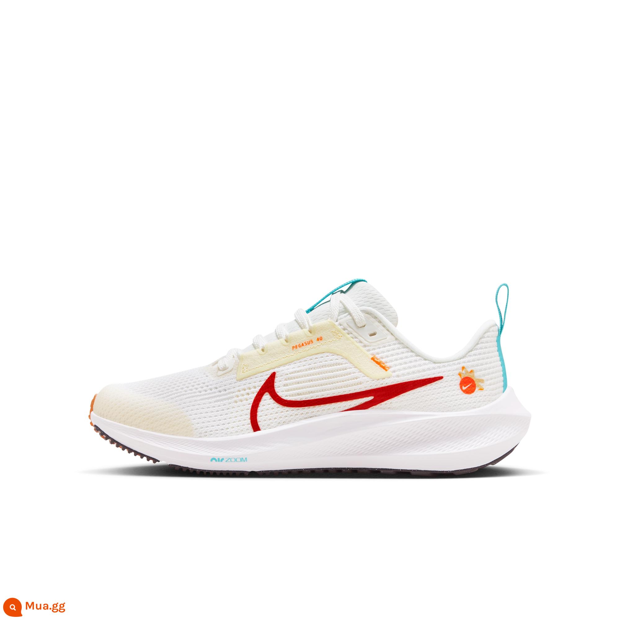 Nike Nike chính thức giày chạy bộ trẻ em nam nữ mùa xuân mới Nike Pegasus FZ5526 - 161 cánh buồm trắng/đỏ đại học/trắng/màu sữa dừa/xanh hơi nước/xanh xương rồng