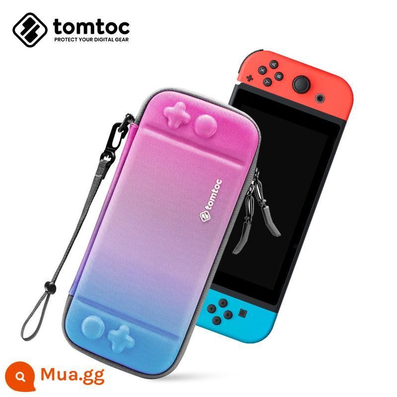 TomToc Switch OLED Bảo vệ Vỏ bọc Fancy Case Fantasy Armor Series Slim Storage Pack - Chuyển đổi màu tinh vân mô hình mỏng