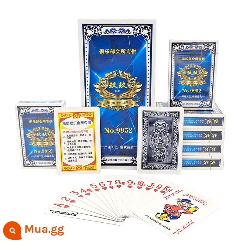 10 bộ đúng giờ 8845 58 thẻ chơi dày Jiujiu Binji Leji Parker thẻ poker người lớn sáng tạo - Kuku9952 [10 người đăng ký]