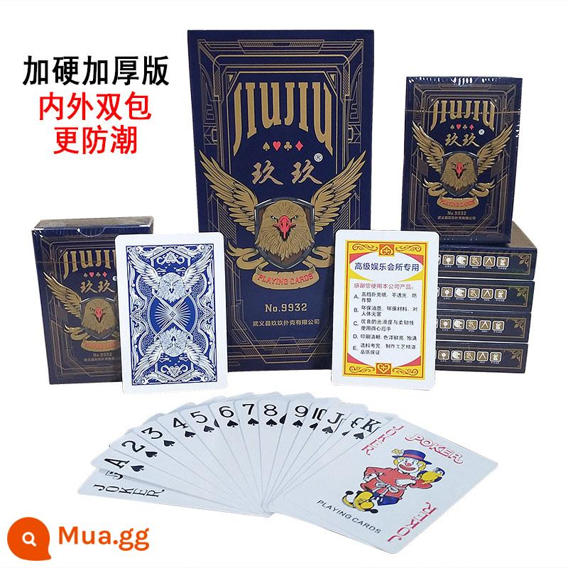 10 bộ đúng giờ 8845 58 thẻ chơi dày Jiujiu Binji Leji Parker thẻ poker người lớn sáng tạo - Cửu Cửu Đại Bàng [10 đôi]