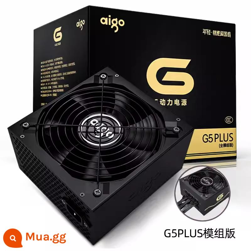 Vỏ máy tính Patriot G500w cung cấp điện đầy đủ mô-đun công suất cao nhất 600W máy tính để bàn chủ atx cpu hai chiều - Phiên bản mô-đun G5plus (công suất định mức 500W)