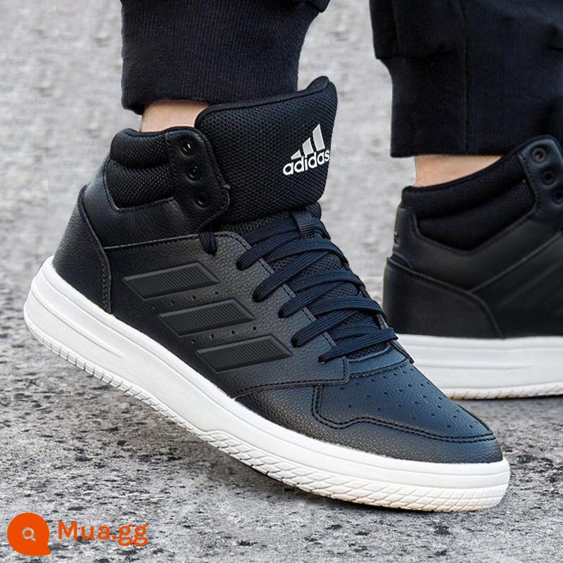 Giày nam adidas chính hãng hàng đầu chính thức mùa đông mới giày thể thao và giải trí giày nhỏ màu trắng giày ống cao nam - EG4234/kiểu da