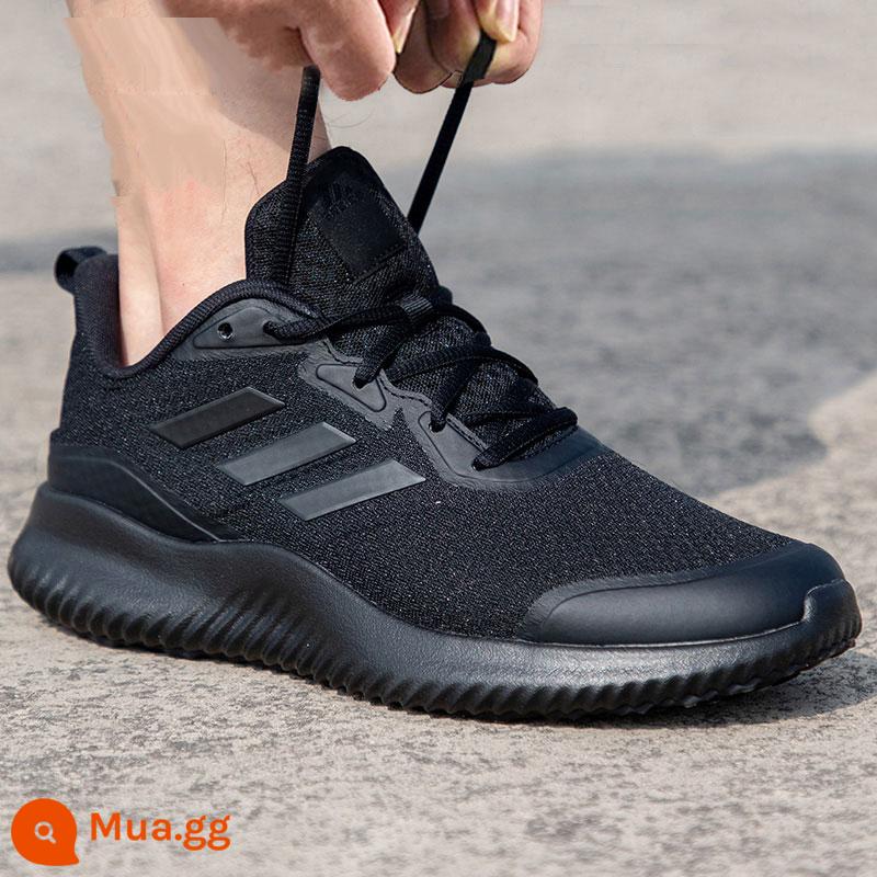 Trang web chính thức của giày nam adidas hàng đầu chính thức giày chạy bộ chiến binh màu đen mùa thu đích thực giày thể thao nam màu đen giày thể thao nam - Đế giữa đệm GX1790/BOUNCE/Giảm 10% cho đế giả