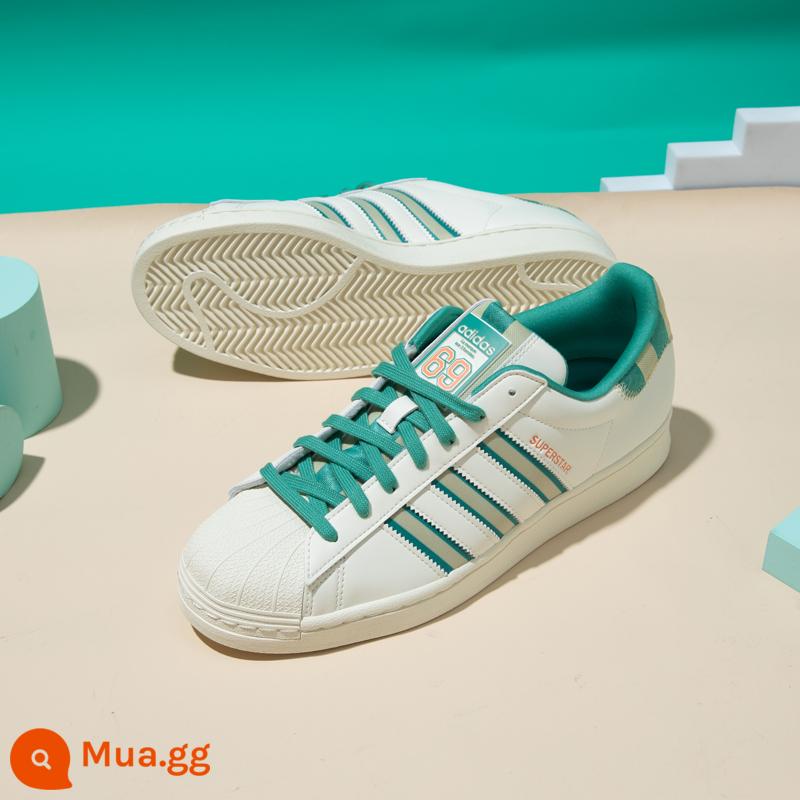 Giày adidas nữ adidas clover chính hãng flagship nhãn vàng vỏ đầu nhỏ giày trắng giày thể thao nam nữ - IE2931/đầu vỏ hợp thời trang màu xanh lá cây