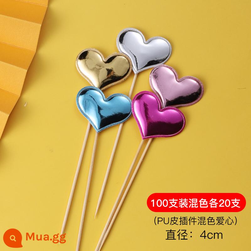 Sao Trang Trí Bánh Internet Người Nổi Tiếng Thỏ Sinh Nhật Công Chúa Sang Trọng Búp Bê Thỏ Nhỏ Rainbow Nướng Plug-in - Màu vàng chanh