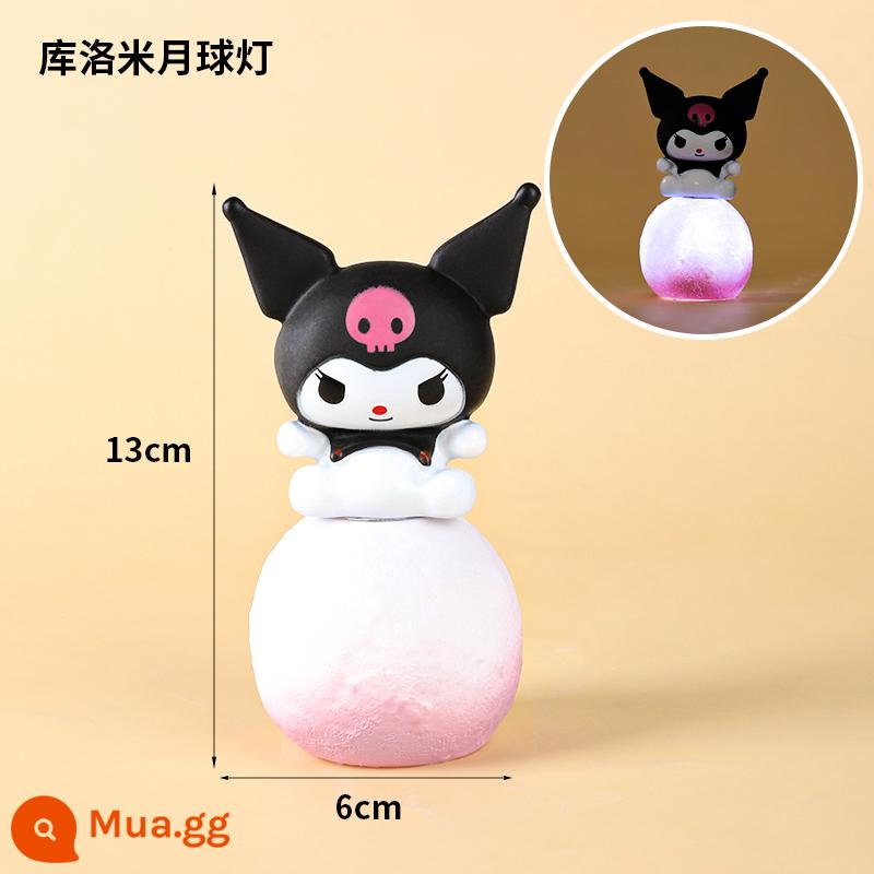 Kuromi trang trí bánh đồ trang trí quế chó Sanrio đồ trang trí sinh nhật internet người nổi tiếng trứng cậu bé đảng trang trí bánh - 5 bộ ánh trăng Kuromi