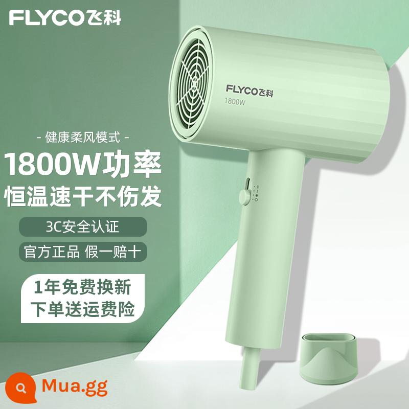 Máy Sấy Tóc Feike Hộ Gia Đình Công Suất Cao 2000W Nhiệt Độ Không Đổi Ion Âm Chăm Sóc Tóc Tắt Tiếng Nhanh Khô Tóc Salon Máy Sấy Tóc Đặc Biệt - FH6296 [Công suất cao 1800W, gió mạnh và nhanh khô]