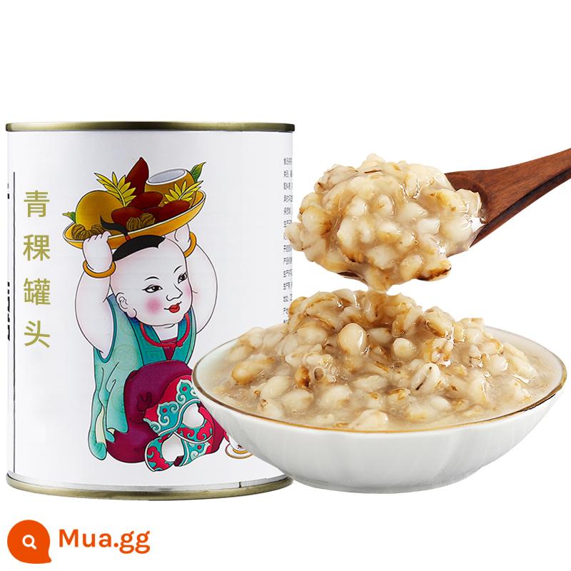 Đậu đỏ đóng hộp Quảng Tây 950g Bột đậu đỏ eo mật nấu đường nano Đậu mật nguyên liệu đặc biệt cho quán trà sữa nướng - Lúa mạch vùng cao đóng hộp 900G (không miễn phí vận chuyển nếu đủ)