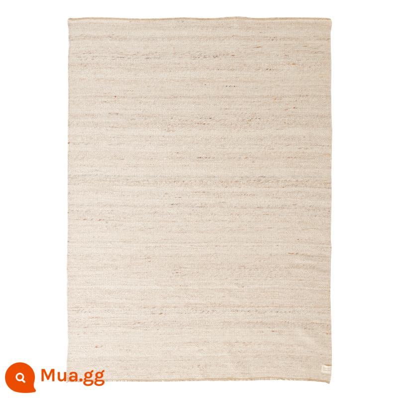 Geliwood len nhập khẩu hạt handmade phòng khách màu xám thảm phòng ngủ hiện đại sofa chăn wabi sabi gió - LT.BEIGE-7236