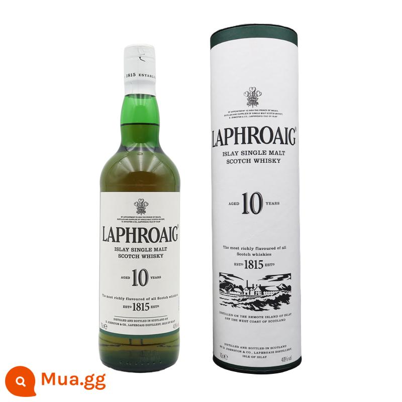 Nguyên chai rượu ngoại nhập khẩu Laphroaig Scotch single malt whisky 10 năm tuổi 700ml classic entry food - (Vua tiết kiệm chi phí) Laphroaig 10 năm (phi ngân hàng quốc gia)