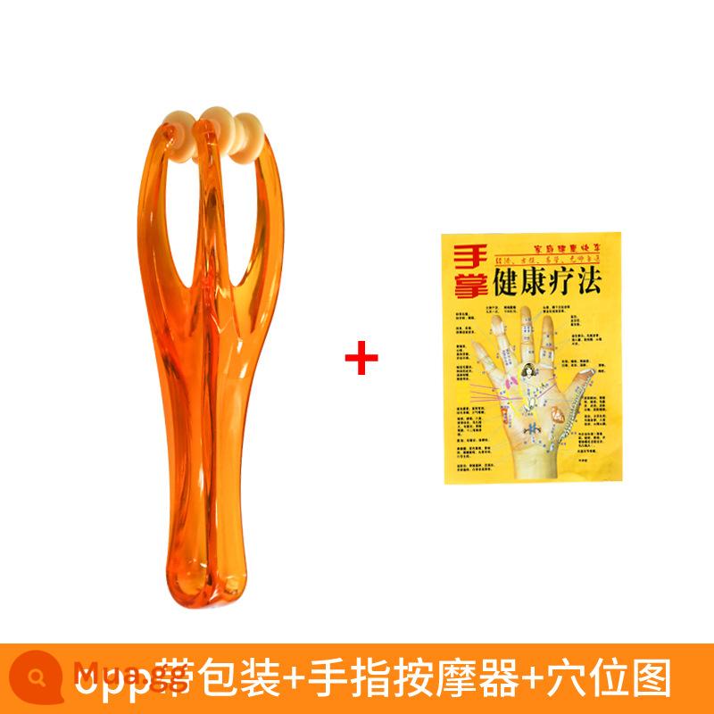 Ngón Tay Máy Mát Xa Tay Khớp Con Lăn Massage Tay Silicone Nhào Mỏng Chuột Truyện Tranh Tay Đa Năng Kẹp Tay - các