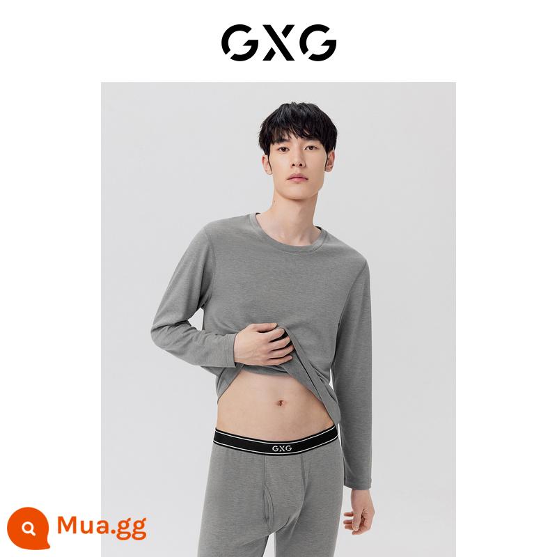 GXG Ole 21 tuổi quần lót nam quần áo ấm cotton de nhung sốt quần áo mùa thu vệ sinh quần phù hợp với đáy áo sơ mi mùa đông - Màu xám (nhung ấm)