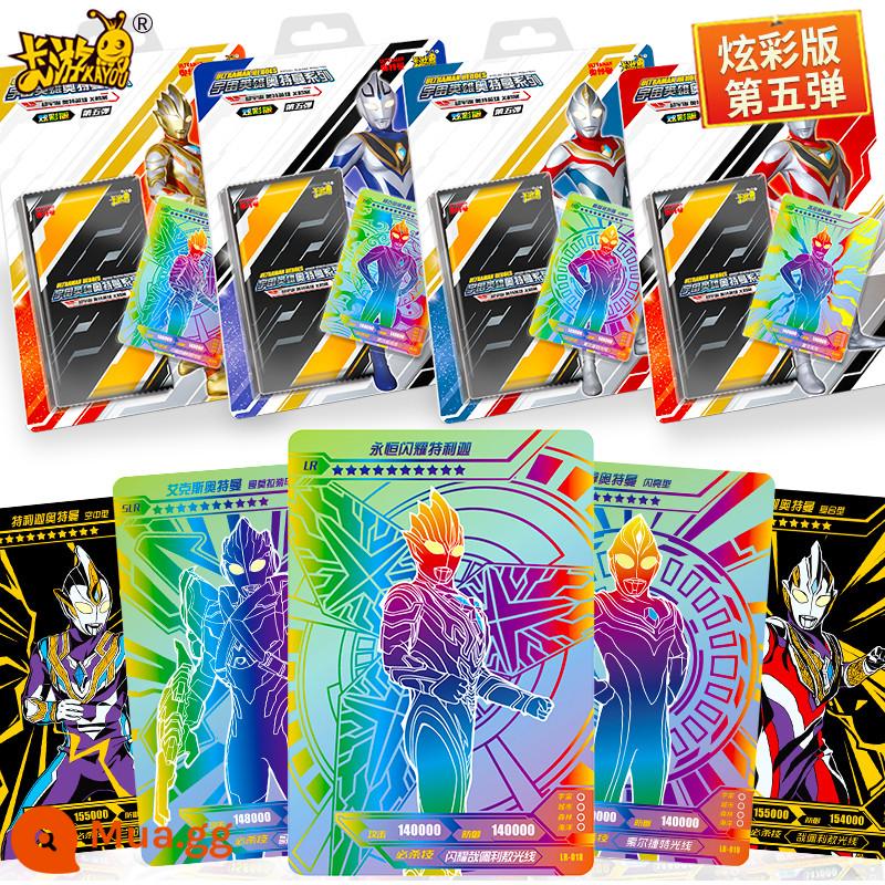 Card Tour Ultraman Card Classic Edition số 32 gold chính hãng ssp luxury card pack card book collection book - Phiên bản đầy màu sắc [Bất kỳ loại 1] sẽ ra mắt với 5 thẻ đầy đủ sao