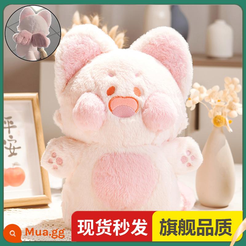 Dudu Meow Chính Hãng Chính Hãng Esther Factory Doll Sang Trọng Đồ Chơi Internet Người Nổi Tiếng Món Quà Sinh Nhật Búp Bê Lớn Búp Bê Mèo - ☆ Khuyến mãi trong thời gian có hạn [46cm❤Angel Special] Bột bưởi-Dudu Meow