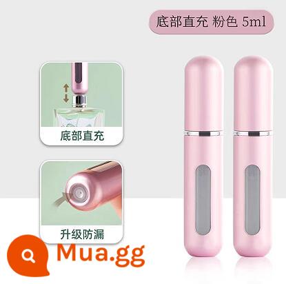 5Ml Nước Hoa Đáy Làm Đầy Cao Cấp Di Động Báo Chí Xịt Nhỏ Bình Xịt Bình Rỗng Gói Dùng Thử Hộp Đựng - [Gói 2] Phấn Girly 5ml - Đánh thẳng từ dưới lên [Dễ tán]