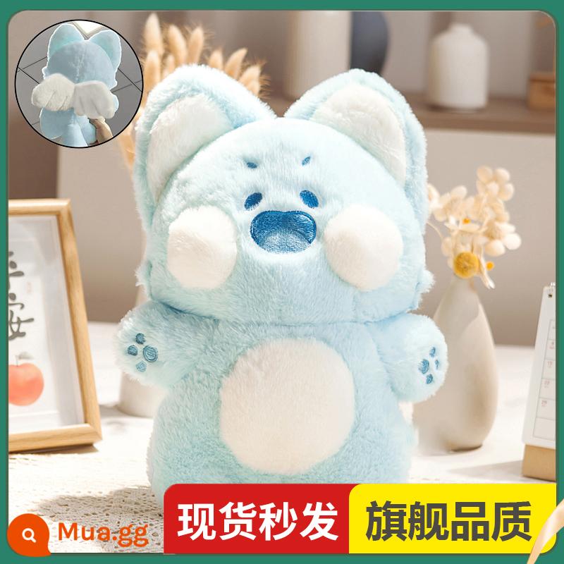 Dudu Meow Chính Hãng Chính Hãng Esther Factory Doll Sang Trọng Đồ Chơi Internet Người Nổi Tiếng Món Quà Sinh Nhật Búp Bê Lớn Búp Bê Mèo - [46cm❤Angel Special]Mũ Sữa Muối Biển-Dudu Meow