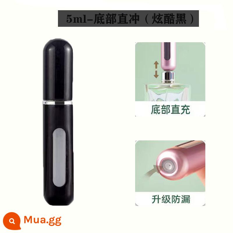 5Ml Nước Hoa Đáy Làm Đầy Cao Cấp Di Động Báo Chí Xịt Nhỏ Bình Xịt Bình Rỗng Gói Dùng Thử Hộp Đựng - [Gói 1] Cool Black 5ml - Thẳng từ dưới lên [Dễ bấm]