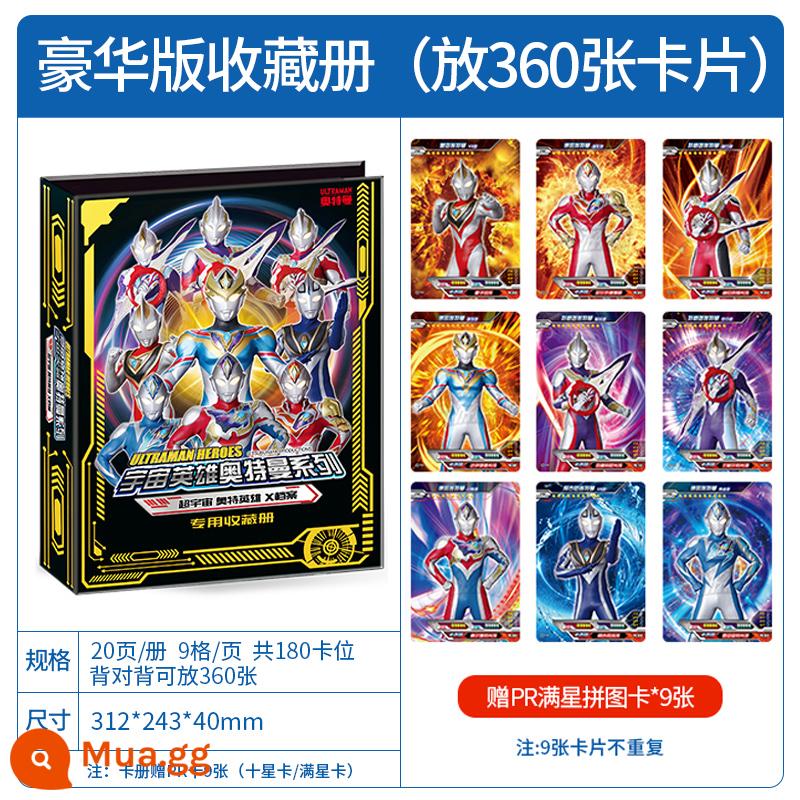 Card Tour Ultraman Card Classic Edition số 32 gold chính hãng ssp luxury card pack card book collection book - Sách thẻ lớn phiên bản cao cấp (gửi 9 thẻ câu đố sao PR)