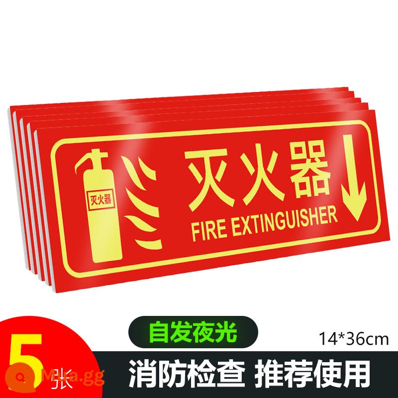 Đèn ngủ thoát hiểm an toàn ký hiệu kênh lửa thoát hiểm sơ tán dán tường cẩn thận bước sàn miếng dán ký hiệu - Giấy dán tường bình chữa cháy[5 hình ảnh]