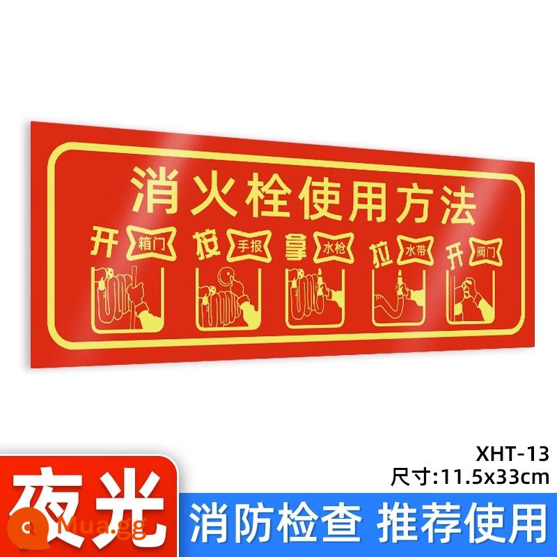 Biển báo thoát hiểm, biển báo cháy, miếng dán sàn lối thoát hiểm, miếng dán tường phát sáng cảnh báo, bước cẩn thận, biển bình chữa cháy, biển sơ tán, miếng dán cảnh báo cấm hút thuốc, bu lông - Nhãn dán tường phương pháp chữa cháy