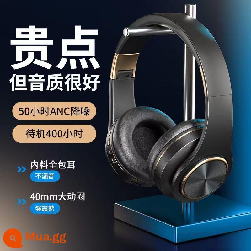 Tai nghe bluetooth không dây tai nghe chơi game tai nghe khử tiếng ồn có micrô thời gian chờ siêu dài điện thoại di động máy tính - [Thêm vào mục yêu thích và tận hưởng giao hàng nhanh] Với micrô + cáp cắm + thẻ cắm + Bluetooth