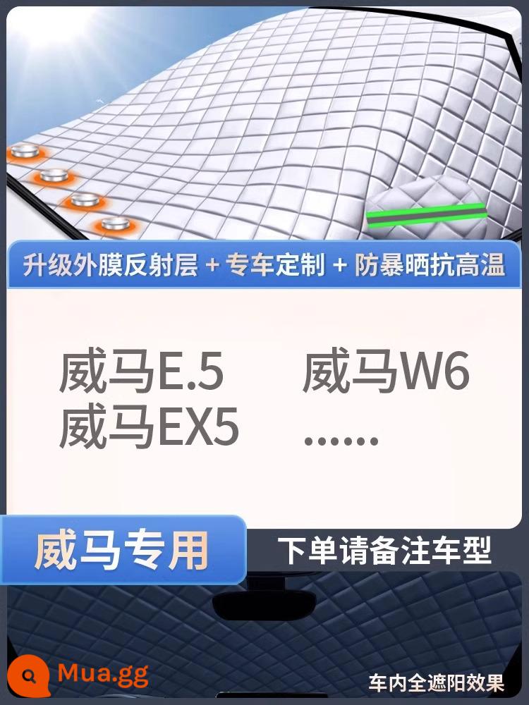 Lưới che nắng ô tô chống nắng cách nhiệt chống muỗi lưới cửa sổ ô tô dán cửa sổ chống muỗi rèm ô tô chống côn trùng ô tô riêng tư lưới chống muỗi - Mẫu hút từ tính được nâng cấp với kích thước tùy chỉnh [Chỉ Weima] nắp cửa sổ ba lớp cực dày 丨cách nhiệt kép