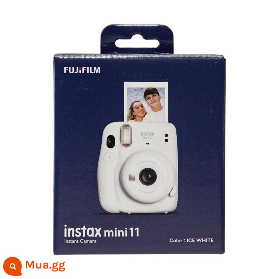 Máy chụp ảnh một thời Fuji instax mini11 Polaroid tặng kèm camera mini làm đẹp bản nâng cấp 7/9 - tinh thể băng trắng