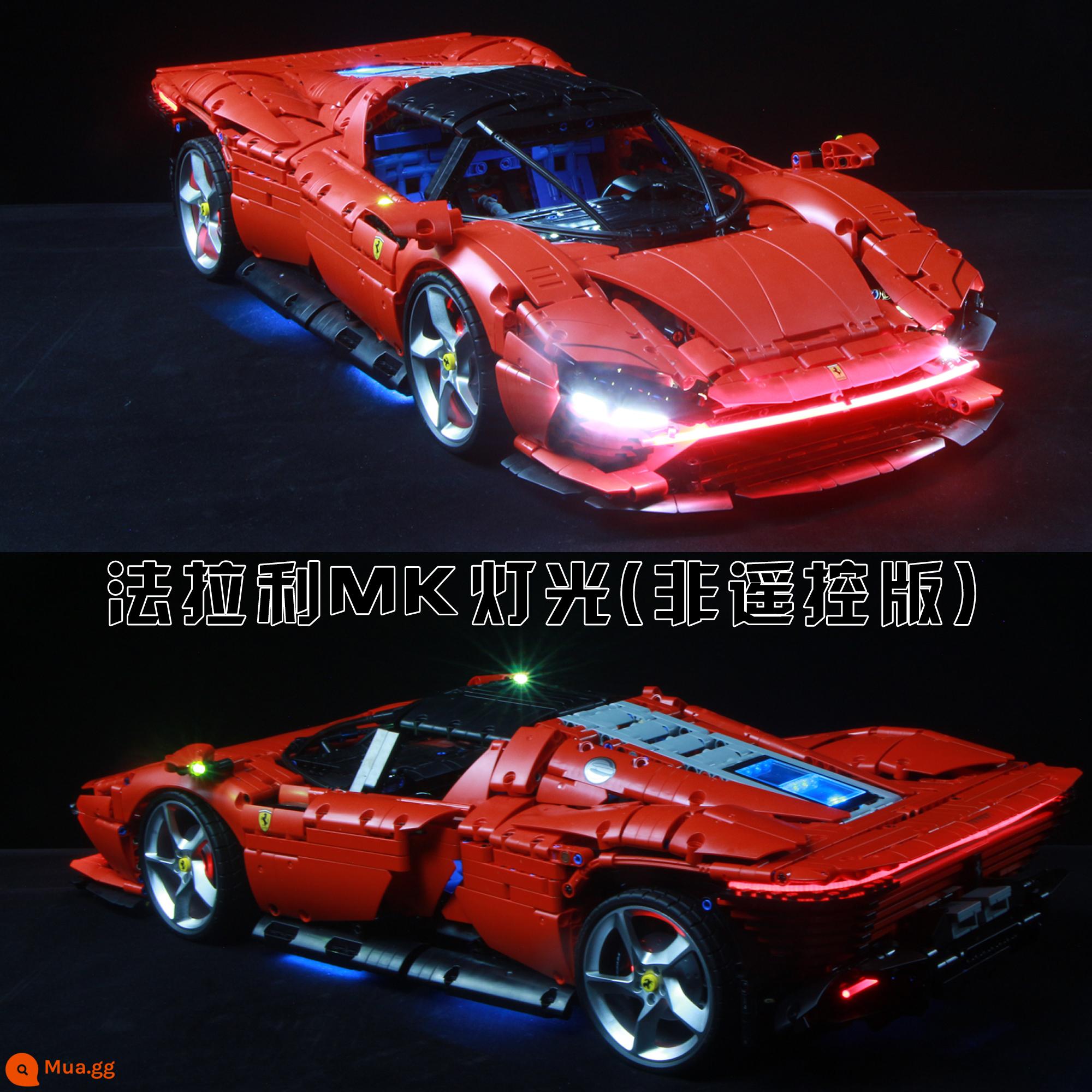 MKRC sửa đổi phù hợp cho Lego 42143 khối xây dựng Ferrari cơ khí điều khiển từ xa sửa đổi điện LED chiếu sáng nâng cấp - 42143 Đèn Ferrari (không bao gồm ô tô)