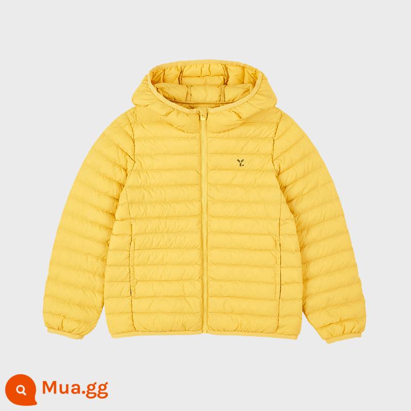 [Đồng giá gấp đôi 11] Youlan Warmth King Red-billed Goose Áo khoác mỏng nhẹ mùa đông 23 Trẻ em phong cách mới mùa đông ① Nhẹ nhàng và ấm áp - màu vàng đá