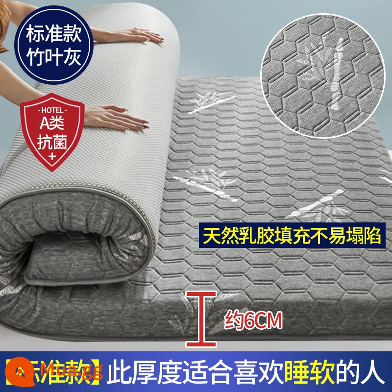 Nệm cao su đệm nhà dày ký túc xá sinh viên đơn chiếu tatami thảm xốp cho thuê chăn đặc biệt - Nâng cấp lên loại tro lá tre kháng khuẩn và chống mạt 6cm